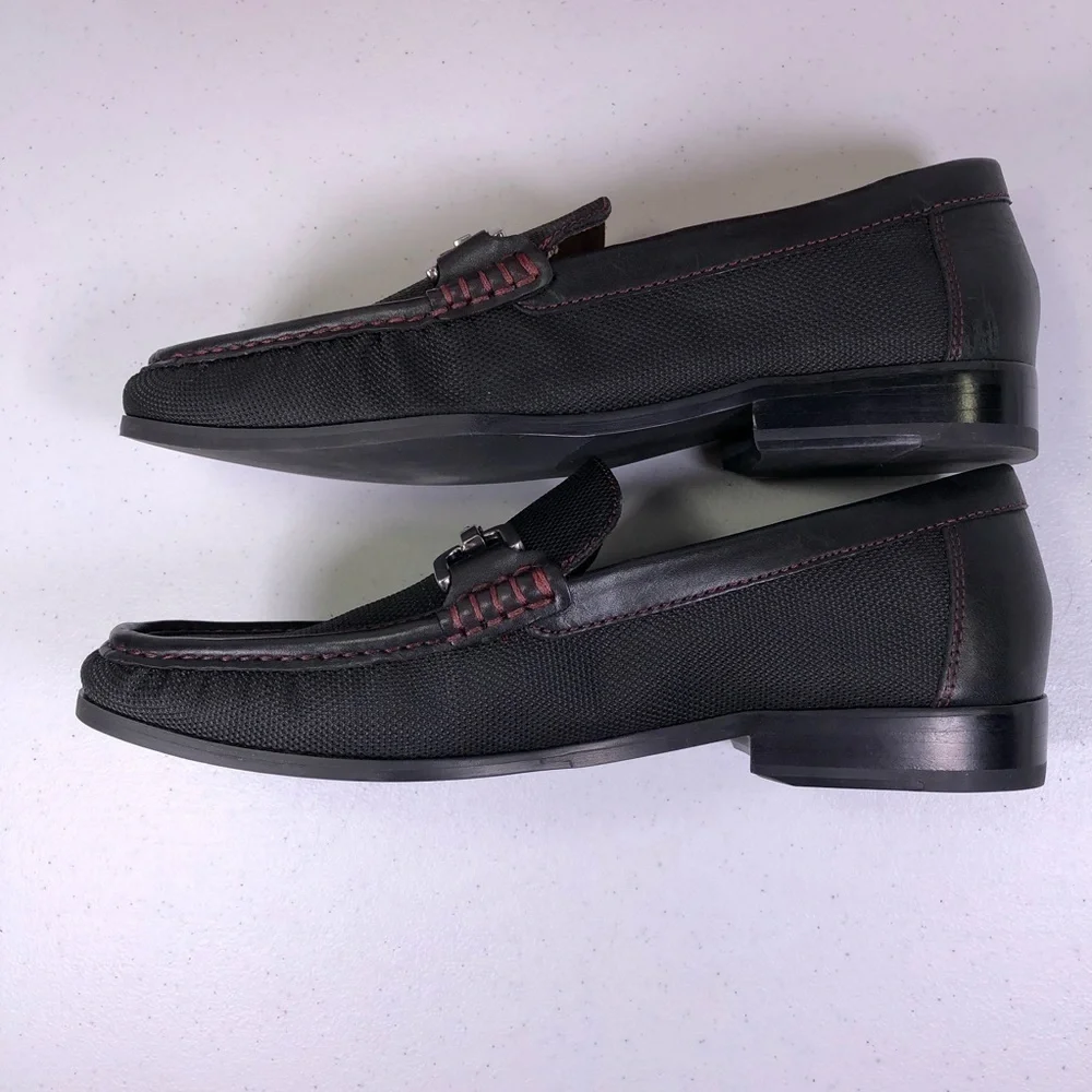 DONALD J. Pliner Norm Horsebit Loafer Shoes - Picture 3 of 9